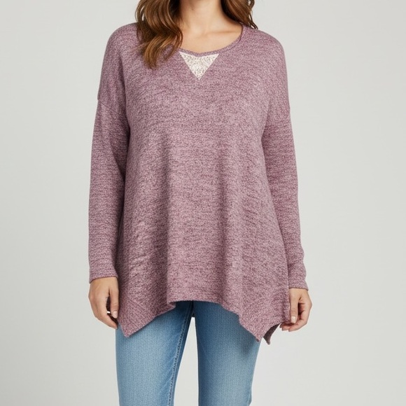 Juicy Couture Tops - 💖 Juicy Couture Cozy Glitter Triangle Pullover – Size XL